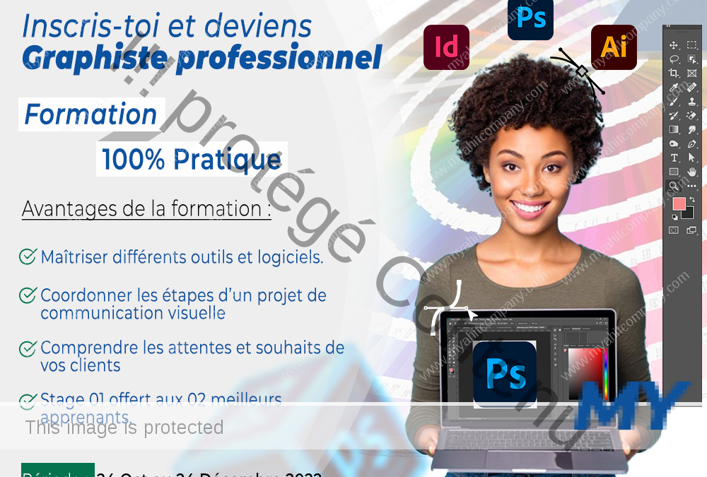 Deviens graphiste designer professionnel