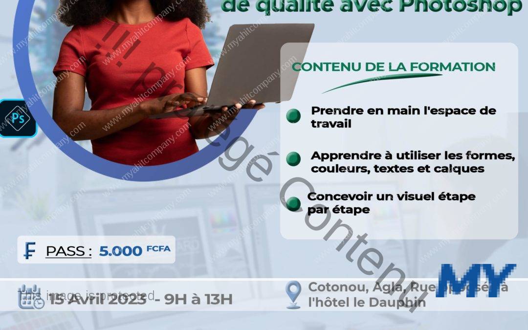 Atelier pratique : Concevoir des visuels de qualité avec photoshop