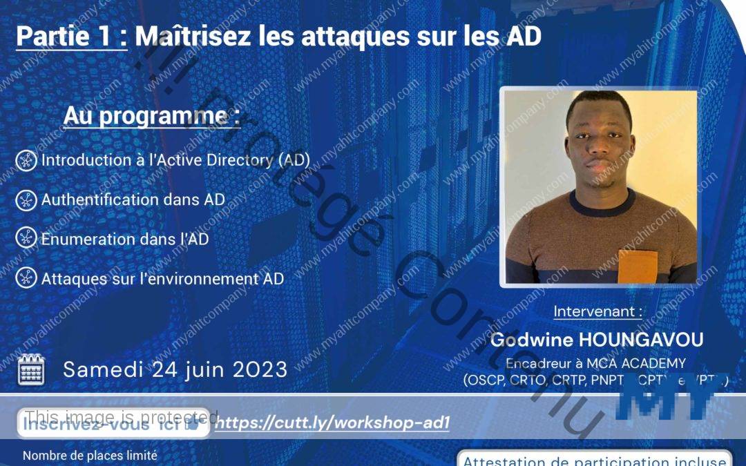 Maitrisez les attaques sur les environnements Active Directory