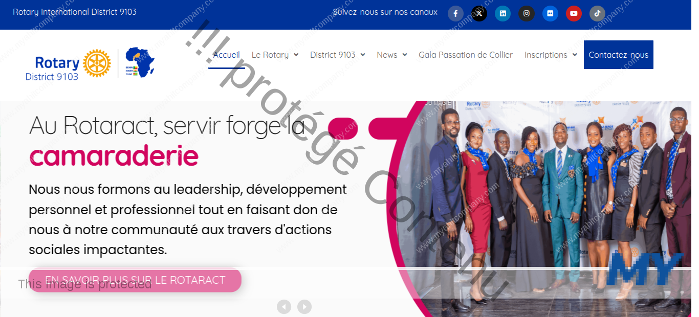 Bienvenue au District 9103 du Rotary International - Bénin Togo Nig