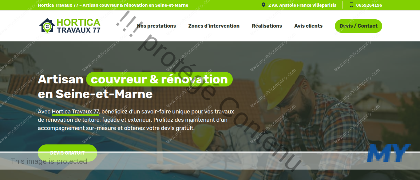 Hortica Travaux 77 – Artisan couvreur & rénovation en Seine-et-Marn
